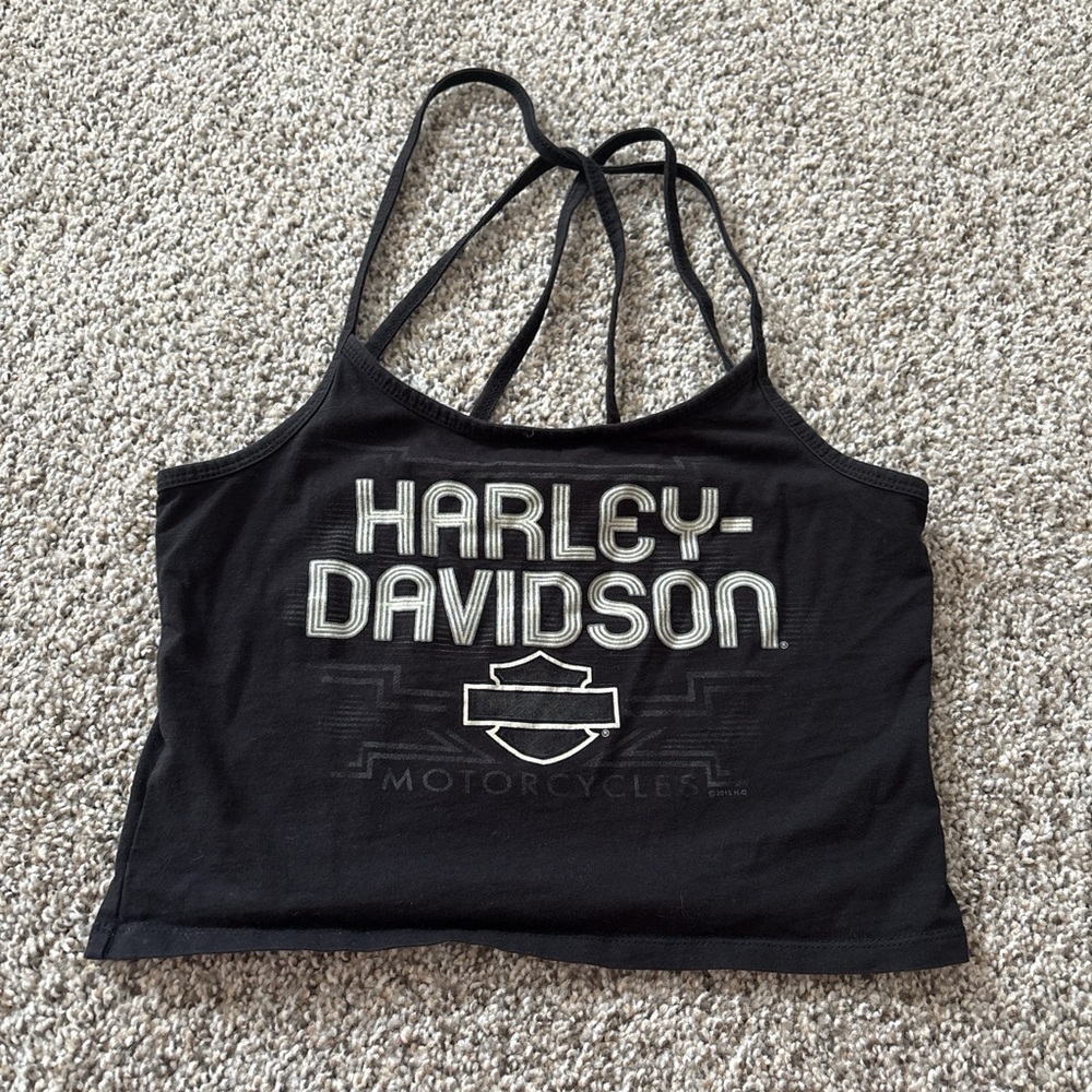 Harley-Davidson Black Women's Top